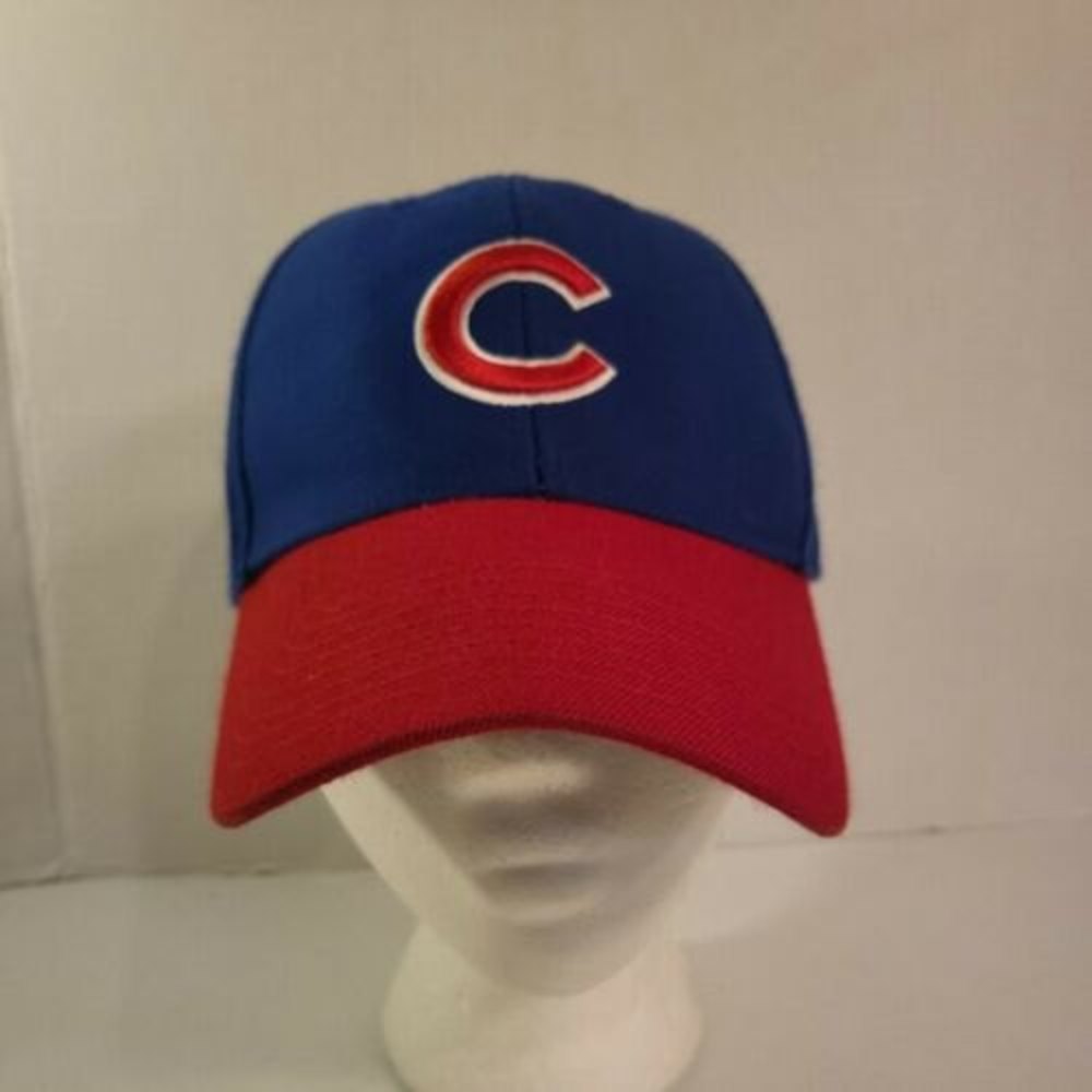 47 Twins MLB Genuine Merchandise Chicago Cubs Blue/Red Adjustable Hat